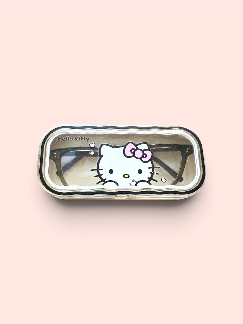 Hello Kitty Clear Glasses Case